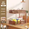 Estante debajo del mueble del baño, lavabo debajo del lavamanos, mueble de baño, estante de varios niveles, caja de almacenamiento para gabinete de cocina, canasta extraíble