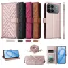 Funda Protectora Multifuncional con Tarjetero para Teléfono Móvil Redmi K90 Promax/Poco F8 Ultra 5g