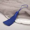 8cm de grosor borla borla seda poliéster borla colgante marcapáginas colgante accesorios para abanicos de ropa joyería precio grande excelente