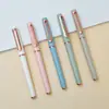 Caneta Personalizada para Publicidade, Logo Impressível, Gravação Gratuita, Caneta Esferográfica Gel Preta para Escritório da Empresa, Personalização de Caneta para Assinatura