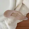 Novo 11,5 cm Oco Design de Folha Outono e Inverno Grampo de Cabelo Preguiçoso Pente Elegante Fivela de Borboleta Acessório de Cabelo Presilha de Tubarão
