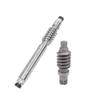Gusano Personalizado Varilla de Tornillo de Alta Precisión Piezas de Transmisión de Gusano de Turbina Procesamiento Reductor Hecho a Medida Metal Aluminio Bronce de Estaño