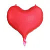 Globos de Aluminio Corazón Melocotón Mate de 20 pulgadas Día de San Valentín Confesión Fiesta de Compromiso Decoración de Cumpleaños Decoración de Escena Venta al por Mayor