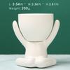 Personalizado Personagem de Cerâmica Nórdica Carnudo Vaso de Flores Criativo Desktop Janela Arte Artesanato Ornamentos Cacto