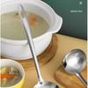 Cuchara Separadora de Aceite Filtro de Aceite Cocina Hogar Acero Inoxidable Cuchara para Fugas de Aceite Cuchara Separadora de Aceite y Sopa Colador para Retirar el Aceite
