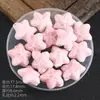 Serie Rosa de Varias Cuentas Cerámicas de Forma Irregular, Corazón, Estrella, Flor Cuentas Sueltas, Collares de Mano, Accesorios para Ropa, Cuentas para Joyería DIY