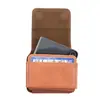 Bolsa de Cintura para Teléfono Móvil Plegable Adecuada para Samsung Galaxy Z Flip7 Fe Flip W25 Flip Funda de Cuero para Hombre