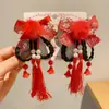 Horquilla Antigua para Niñas Ropa China Antigua Accesorios para el Cabello con Borla Linda Horquilla de Mariposa y Flor Accesorios para Falda Cara de Caballo Tocado