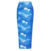 Traje de baño de dos piezas de estilo falda para mujer, nuevo, de comercio exterior europeo y americano, sexy, para chica caliente, ajustado, sin espalda, Amazon, transfronterizo, casual