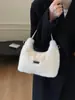 Bolso Relleno Bolso Pequeño para Mujer 2024 Nueva Moda Versátil Diseño de Nicho Estilo Occidental de Gama Alta Bolso de Hombro Único Cruzado