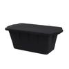 Fábrica transfronteriza de moldes de silicona para cubitos de hielo grandes, utensilios para cajas de hielo con tapa, caja de silicona para hielo congelado grande, bandeja de hielo de gran tamaño