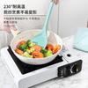 Nuevo utensilio de cocina de silicona grado alimenticio colador de aceite cuchara para sopa espátula de silicona sartén antiadherente espátula especial traje de cuchara para sopa en stock