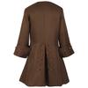 Chaqueta pirata medieval para hombre, estilo steampunk, disfraz de Halloween para adulto.