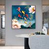 Fábrica de pinturas decorativas de alto nivel para la entrada de una casa, armario colgante, pintura mural para pasillo, dormitorio, restaurante, navegación tranquila