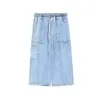 Shorts Jeans Masculino Verão Estilo Hong Kong Soltos Retos Tendência Marca Fashionável Perna Larga Plus Size Calças Capri Roupa de Trabalho Calças Versáteis