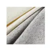Tela de Tejido de Punto Cachemir con Puntos de Color Mousse Rayón 40S Pull-Up Costilla de Punto 2*2 Fondo Elástico Tela para Camiseta