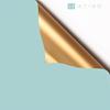 Fabricante de Papel para Envolver Flores Bicolor Oro Impermeable Papel para Envolver Flores Lujo Papel para Envolver Ramo Materiales de Empaque para Floristería Florales