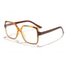 Gafas Leiren 2026 Estilo Europeo y Americano Cuadradas Pequeñas Anti Luz Azul para Hombres y Mujeres, Bloqueo de Color Dopamina, Adelgazantes del Rostro, Gafas de Prescripción