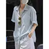 Chic Coreano2026 Primavera y Otoño Nuevo Color Dopamina Elegante Lindo Cuello de Muñeca Mangas Abullonadas Manga Larga Camisa Top para Mujer