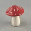 Adornos de Champiñones Simulados Micro Paisaje Dibujos Animados Creativos Champiñón Adornos de Regalo Jardín Mini Artesanías de Cerámica