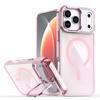 Adecuado para Iphone17Promax Carcasa Magnética para Teléfono con Cambio de Color Sombra Brillante Apple 16Pro Soporte para Lente Cubierta Protectora