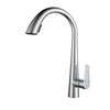 Grifo extraíble de cocina gris plomo de comercio exterior agua fría y caliente Grifo universal grande de un solo orificio de doble modo Dorado Blanco