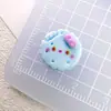 Mini Comida de Juguete Imitación Sándwich Galleta de Gato Accesorios de Resina Pegamento de Crema Funda de Teléfono DIY Pasador Flor de Zapato Pulsera