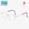 Dr.Lolly Montura Anti-Luz Azul Prevención y Control de Miopía Juvenil Montura para Gafas Almohadillas Nasales de Silicona Suave Montura Antideslizante para Niños