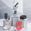Cortador de Tubos Eléctrico a Batería de Litio para Tubería Plástica de PVC, Cortador de Tubos Recargable con Apertura de 50 mm, Herramienta de Fontanería