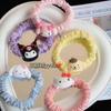 Sanrio nuevo anillo para el cabello de dibujos animados línea telefónica pequeña banda de goma ins lindo dulce niña cuerda para el cabello tocado