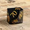 Juego de Mesa Dungeons & Dragons Dado 7 Piezas set Juego Agitar Multifacético DND RPG Dado Piedra Tigre Azul