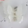 Presilha de Cabelo Borboleta Que Muda de Cor Quando Exposta à Luz, Estilo Francês Dupla Camada Tipo Areia Movediça, Textura de Alta Qualidade, Acessórios de Cabelo para a Parte de Trás da Cabeça