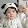 Gorros para Bebés y Niños Pequeños, Estilo Delgado para Primavera y Otoño, Gorros Protectores para los Oídos para Bebés Pequeños, Lindos y Adorables con Orejitas, Adecuados para 3-6 Meses y 1 Año, Modernos