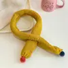 Nueva Bufanda Cálida a Prueba de Viento de Color Sólido para Niñas de Otoño e Invierno Bufanda de Invierno Linda Estilo Extranjero para Niños Lote de Bufandas