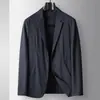 Traje Casual para Hombre 2026 Primavera/Verano Estilo Funcional Chaqueta Cómoda de Botonadura Única para Jóvenes, Protector Solar, Resistente a las Arrugas, Abrigo Ligero
