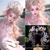 Estilo Sirena Antiguo Accesorio para el Cabello Chino Corona para el Cabello Borla Accesorio para el Cabello de Hada Gancho para la Oreja Accesorio para el Cabello Set Súper Hada Alto Valor de Apariencia