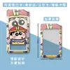 Set de Almacenamiento de Tarjetas de Pareja Crayon Shin-Chan, Tarjeta de Comedor Estudiantil, Tarjeta de Campus, Tarjeta de Autobús, Insignia de Trabajo, Tarjeta de Acceso