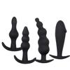 Tapón Anal Posterior de Silicona Dildo Unisex Cuenta de Tracción Expansor Anal Adulto Muelle Productos Sexuales