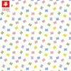 Tela de Algodón Estampada de 40 Hilos, Líneas de Colores Caramelo, Camisa de Vestir Linda de Dibujos Animados para Mujer, Tela para Manualidades DIY Hecha a Mano