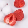 Bolo Seco de Morango Liofilizado Decoração Fruta Seca Flor de Neve Crocante Assado Comercial 500g Morango Inteiro Crocante Lanches para Grávidas