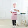 Uniformes de Chef para Niños, Clases de Cocina para Estudiantes de Primaria y Secundaria, Clases de Labor, Uniformes de Mesero, Ropa para Actividades Infantiles al por Mayor