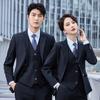 Trajes de Primavera para Hombre y Mujer del Mismo Estilo, Trajes de Graduación Universitaria, Atuendo de Negocios para Mujer, Ropa de Trabajo para Profesor de Negocios