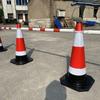 Corrente de Advertência, Corrente de Cone de Trânsito, Vermelho, Branco, Amarelo, Preto Poste de Advertência Corrente Protetora, Corrente Plástica de Isolamento de Estrada, Refletivo