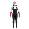Body de Araña Gwen Disfraz de Cosplay Atuendo del Universo Paralelo Mono de Cosplay Ropa para Niños y Adultos