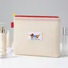 Bolsa de Lavar de Malha para Filhote Fofo Grande Capacidade Portátil Viagem Maquiagem Estudante Mesa Artigos Diversos Armazenamento à Prova d'Água