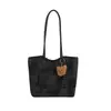 Bolsa Tote de Gran Capacidad para Mujer 2026 Primavera Nueva Moda Estilo Coreano Ropa de Trabajo Casual Elegante Bolso de Hombro