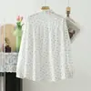 Cardigan de Mujer con Estilo Literario Japonés, Estampado de Dibujos Animados, Holgado, con Solapas, Manga Larga, Otoño 2026