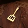 Llavero colgante de aleación estilo chino, color dorado, accesorio de regalo metálico, decoración de alta gama para cumpleaños