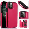 Adecuado para funda de cuero con patrón Crazy Horse para iPhone 16 Pro, Adecuado para funda protectora de cuero creativa Apple 17 S26