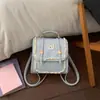 Mochila de Moda para Mujer Estilo Coreano 2026, Bolso de Hombro Estilo Universitario, Bolso Cruzado, Versión Coreana Bolso Escolar Fresco
